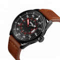 original wristwatch company Skmei 9113 wholesale make your own logo mens leather quartz watches